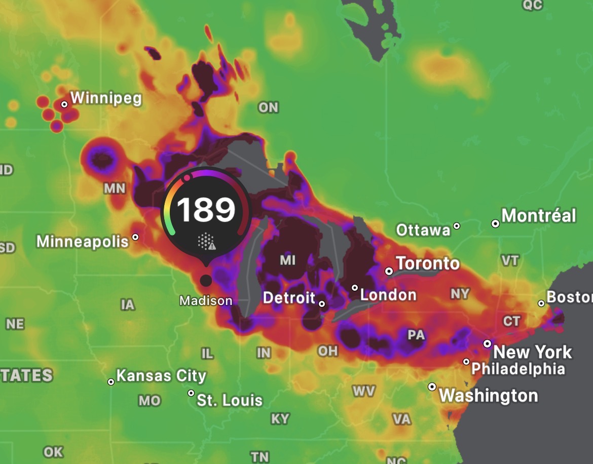 What Is It Like When the Air Quality Index Goes Off the Charts?